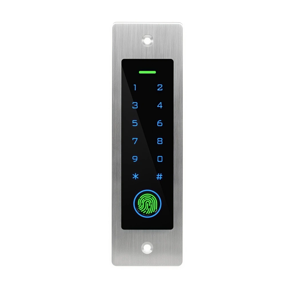 Embedded Metal Fingerprint Touch Keypad Access Control