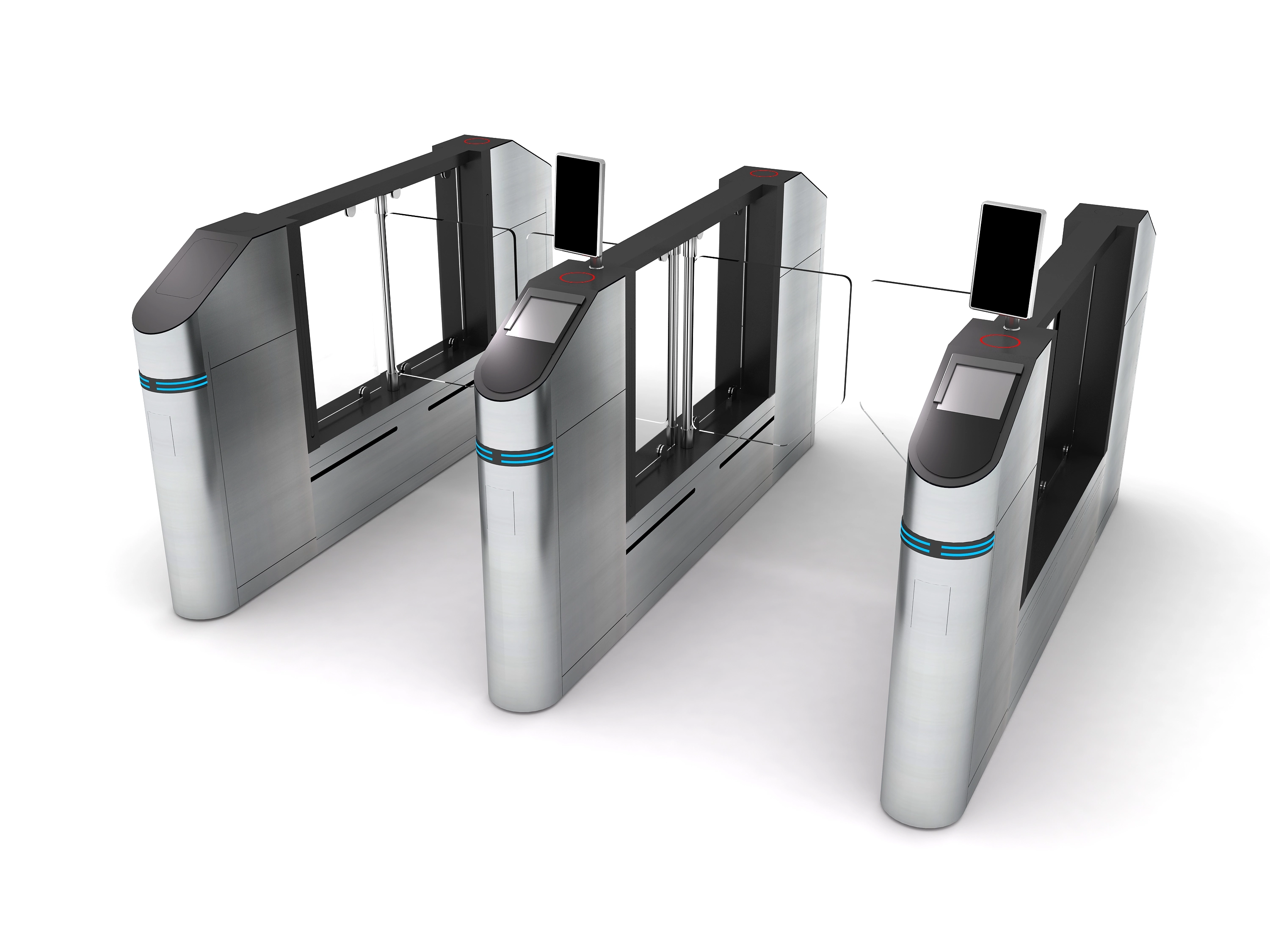 Intelligent Ticketing Servo Speed Gate Turnstile